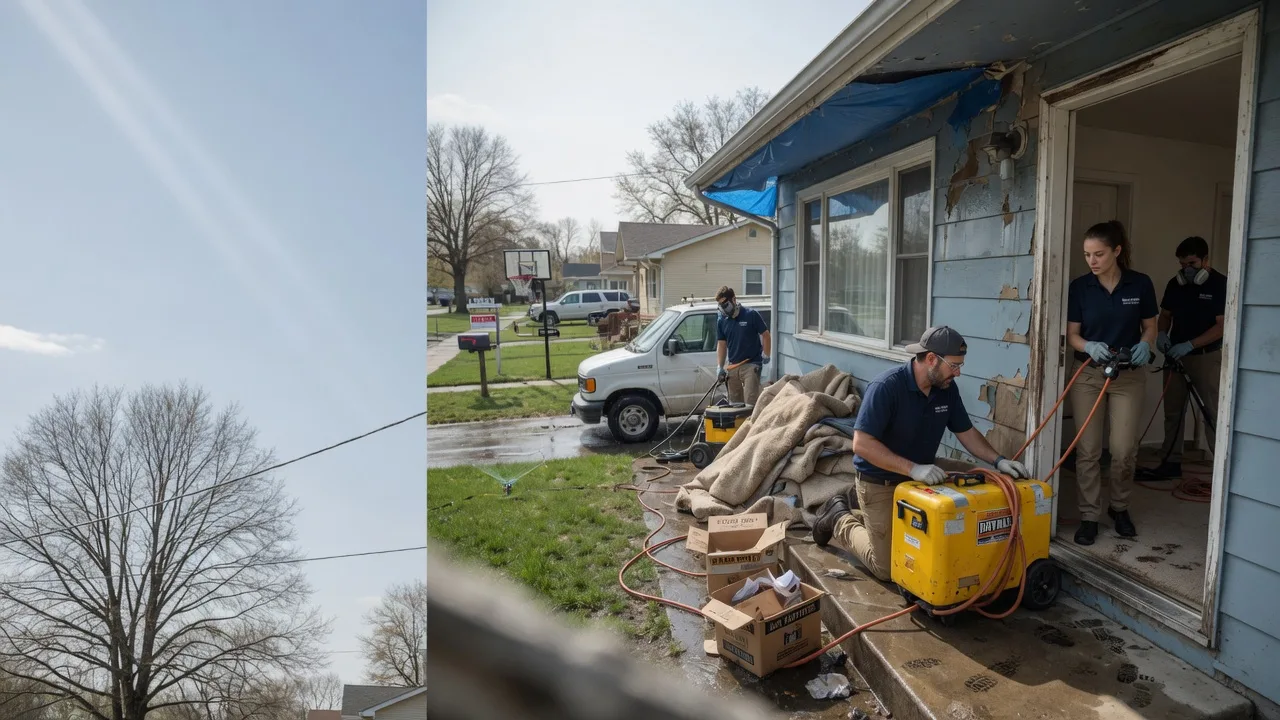 Basement Flood Cleanup in Roscoe, MN near me